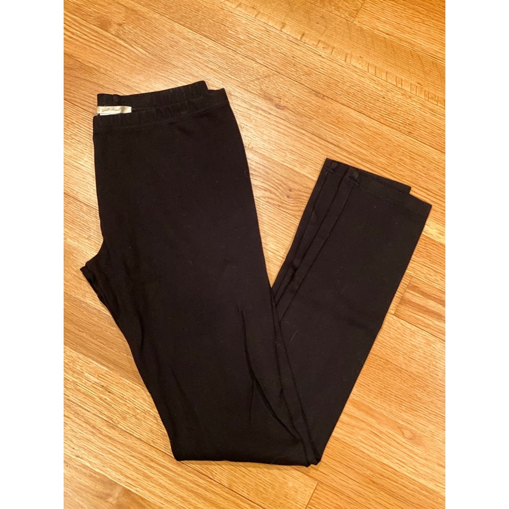 GOLD HAWK BLACK LEGGINGS - size medium